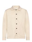 Sdossie Overshirt Tops Overshirts Cream Solid