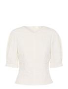 Cennoxiw Top Tops T-shirts & Tops Short-sleeved White InWear