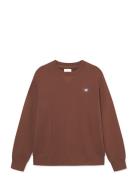 Wwtye Tops Sweat-shirts & Hoodies Sweat-shirts Brown Double A By Wood ...