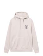 Wwcass Aa Seal Print Tops Sweat-shirts & Hoodies Hoodies Beige Double ...