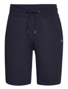 Reg Shield Sweat Shorts Bottoms Shorts Sweat Shorts Navy GANT