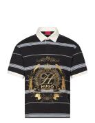 Dulambro Designers Polos Short-sleeved Black HUGO