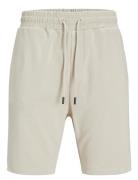 Jpstgordon Bradley Sweat Shorts Mid Bottoms Shorts Sweat Shorts Cream ...