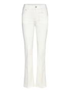 Slim Flare White Jeans Bottoms Jeans Flares White GANT