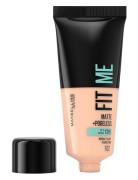 Maybelline New York Fit Me Matte + Poreless Foundation 102 Fair Ivory ...