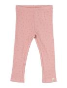 Legging Modal Dot Bottoms Leggings Pink Petit Piao