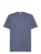 T Shirt Regular Solid Tops T-shirts Short-sleeved Navy Lindex