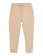 Cargo Worker Pants Bottoms Sweatpants Beige Daily 7