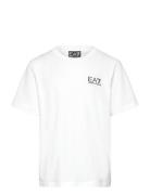 T-Shirt Tops T-shirts Short-sleeved White EA7