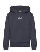 Sweatshirt Tops Sweat-shirts & Hoodies Hoodies Navy EA7