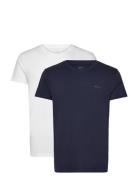 C-Neck T-Shirt 2-Pack Tops T-shirts Short-sleeved Multi/patterned GANT