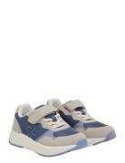 Shoes W. Velcro Lave Sneakers Blue Color Kids