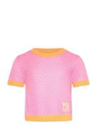 T-Shirt Tops T-shirts Short-sleeved Pink Billieblush