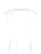 Kbrenee Sleeveless Tops T-shirts & Tops Sleeveless White Karen By Simo...