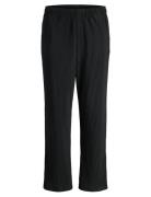 Jpstkarl Interlude Plisse Sweat Pants Bottoms Sweatpants Black Jack & ...