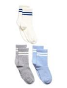 Sock 3 P Sb Sporty Socks & Tights Socks Multi/patterned Lindex