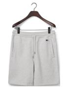 Organic Cotton Logo Sweatshorts Bottoms Shorts Sweat Shorts Grey Lexin...