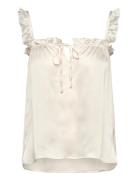 Top Pyjama Camisole Satin Pyjamas White Lindex