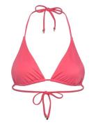 Ci Triangle Swimwear Bikinis Bikini Tops Triangle Bikinitops Pink BOSS