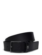 Giove-Hu-Go-Stg_Sz35 Accessories Belts Classic Belts Black HUGO