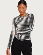 JDY - Rutete/Stripete - Jdyfransiska L/S Stripe O-Neck Top