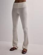 Nelly - Hvit - Soft Lounge Knit Pant