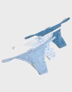 Nelly - Blomstrete - Adore Me Thong 3-Pack