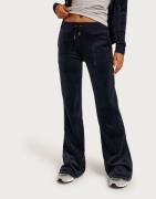 Juicy Couture - Blå - Layla Low Rise Flare Pocketed