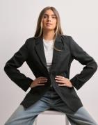 Pieces - Svart - Pcneva Ls Loose Blazer Noos