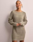 JDY - Beige - Jdywhitney Megan L/S Boat Dress Knt