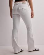 True Religion - Hvit - Becca Bootcut