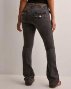 True Religion - Grå - Becca Mr Bootcut Flap