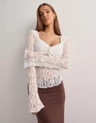 Nelly - Hvit - Romantic Lace Top