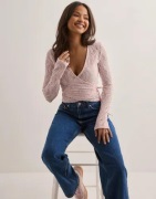 Nelly - Rosa - Lace Wrap Top