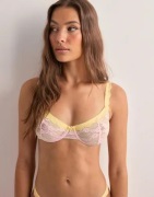 Nelly - Rosa - Contrast Lace Bra