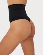Bye Bra - Svart - Seamless High Waist Thong