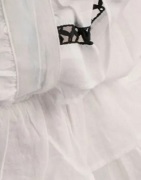 Neo Noir - Hvit - Athena S Voile Blouse