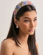 BECKSÖNDERGAARD - Multi/Mønstrete - Fleuriora Wide Beaded Hairbrace