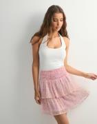 Vero Moda - Rosa - Vmsmilla Hw Smock Short Skirt Wvn G