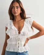 Neo Noir - Hvit - Netali S Voile Top