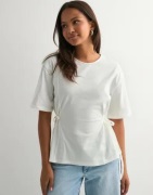 Nelly - Hvit - Tie Waist Tee