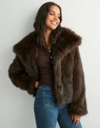 Only - Brun - Onldawn Life Faux Fur Jacket Cc Otw