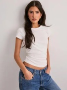 Nelly - Hvit - Essential Slub Tee