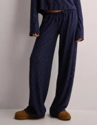 Nelly - Blå - Cute Broderie Chill Pants