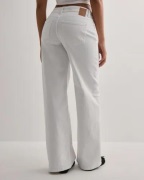 Pieces - Hvit - Pcselma Lw Wide Jeans Od Noos Bc