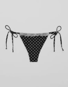Nelly - Svart - Lace Decore Bikini Panty