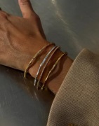 Muli Collection - Gull - Thin Bangle Bracelet