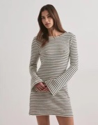 Vero Moda - Hvit - Vmohia Ls Short Dress Jrs