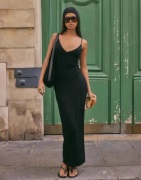 Nelly - Svart - Perfect Soft Maxi Dress