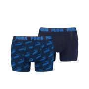 PUMA Boxer AOP 2-Pakk - Blå/Navy